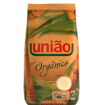 AÇÚCAR CRISTAL ORGÂNICO UNIÃO NATURAIS PACOTE 1KG