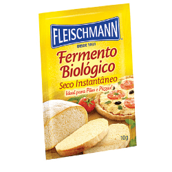 FERMENTO BIOLÓGICO SECO INSTANTÂNEO FLEISCHMANN ENVELOPE 10G