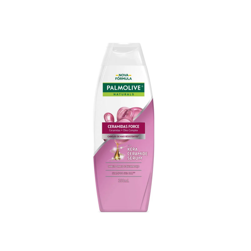 SHAMPOO PALMOLIVE NATURALS CERAMIDAS FORCE FRASCO 350ML