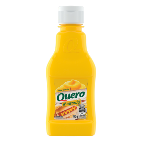 MOSTARDA AMARELA QUERO SQUEEZE 190G