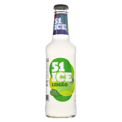 BEBIDA MISTA ALCOÓLICA GASEIFICADA LIMÃO 51 ICE GARRAFA 275ML