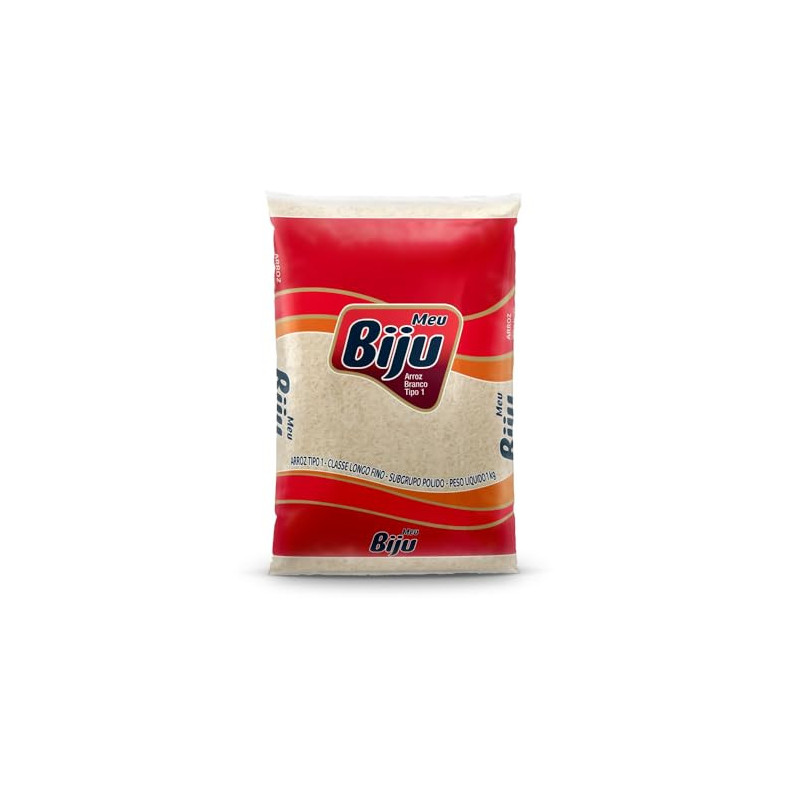 ARROZ BRANCO MEU BIJU TIPO 1 CLASSE LONGO FINO 1KG