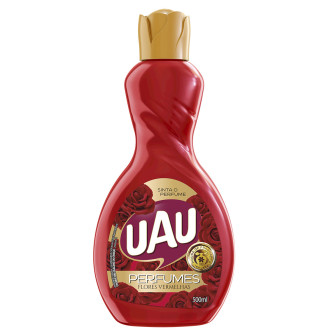 LIMPADOR PERFUMADO FLORES VERMELHAS UAU PERFUMES FRASCO 500ML