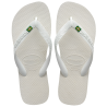 CHINELO BRANCO BRASIL HAVAIANAS N° 37/38