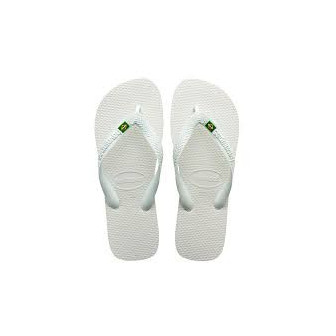 CHINELO BRANCO BRASIL HAVAIANAS N° 41/42