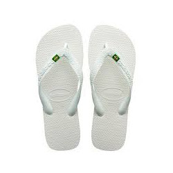 CHINELO BRANCO BRASIL HAVAIANAS N° 39/40