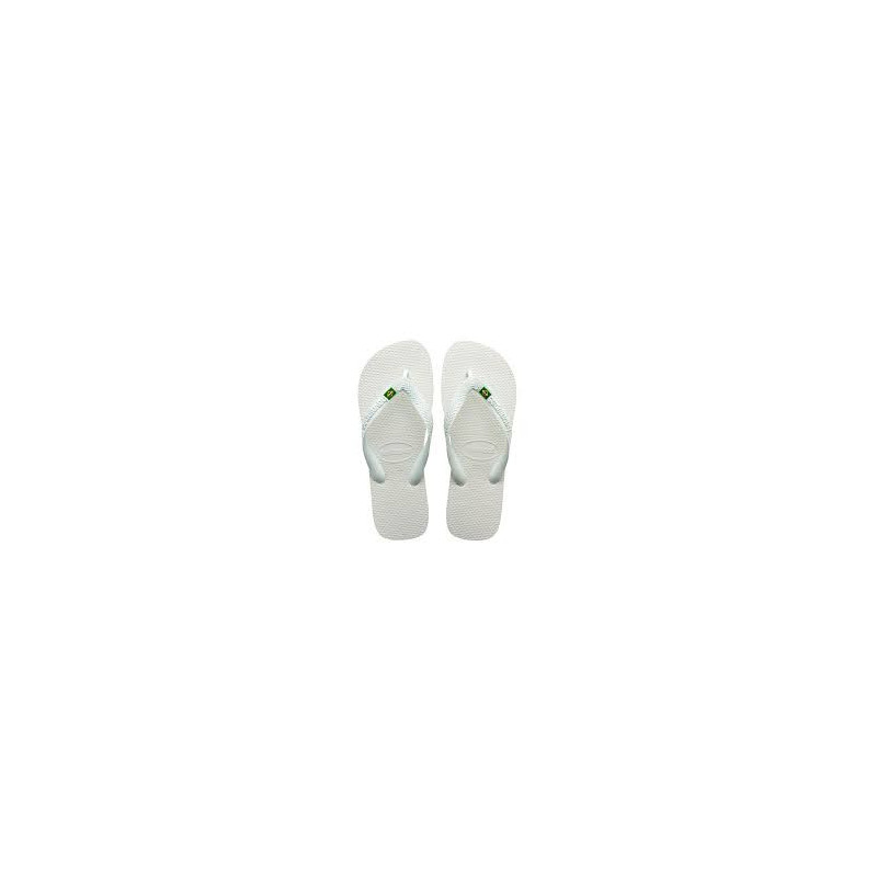 CHINELO BRANCO BRASIL HAVAIANAS N° 39/40