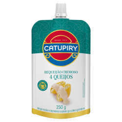 REQUEIJÃO CREMOSO 4 QUEIJOS CATUPIRY SQUEEZE 250G