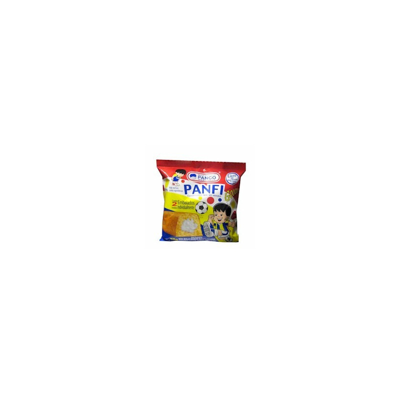 MINIBOLO BAUNILHA RECHEIO CREME DE BAUNILHA PANCO PANQUINHO PACOTE 70G 2 UNIDADES