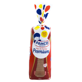 PÃO DE FORMA PANCO PREMIUM PACOTE 500G
