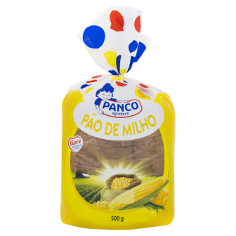PÃO CASEIRO MILHO PANCO PACOTE 500G