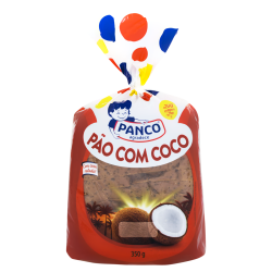PÃO CASEIRO COCO PANCO PACOTE 350G