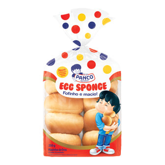 PÃEZINHOS PANCO EGG SPONGE PACOTE 250G