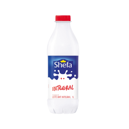 LEITE UHT INTEGRAL SHEFA GARRAFA 1L