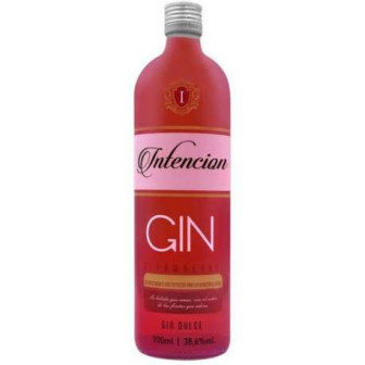 GIN DOCE PINK MORANGO INTENCION INFUSION GARRAFA 900ML