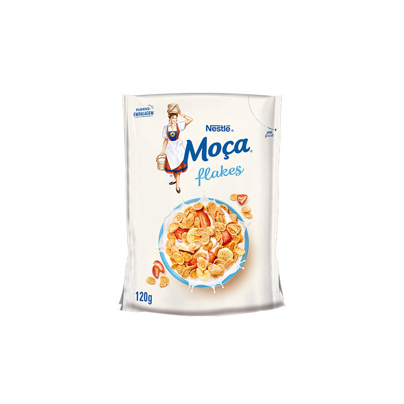 CEREAL MATINAL LEITE CONDENSADO MOÇA FLAKES SACHÊ 120G