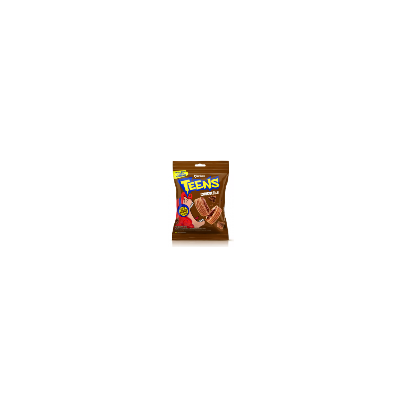 BISCOITO RECHEIO CHOCOLATE MARILAN TEENS PACOTE 30G