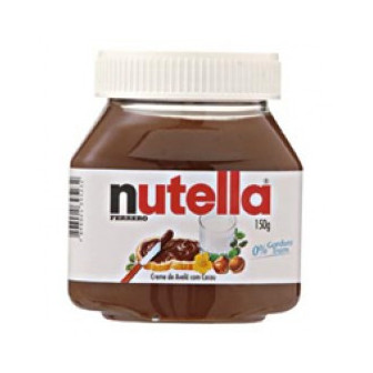 CREME DE AVELÃ COM CACAU NUTELLA POTE 140G