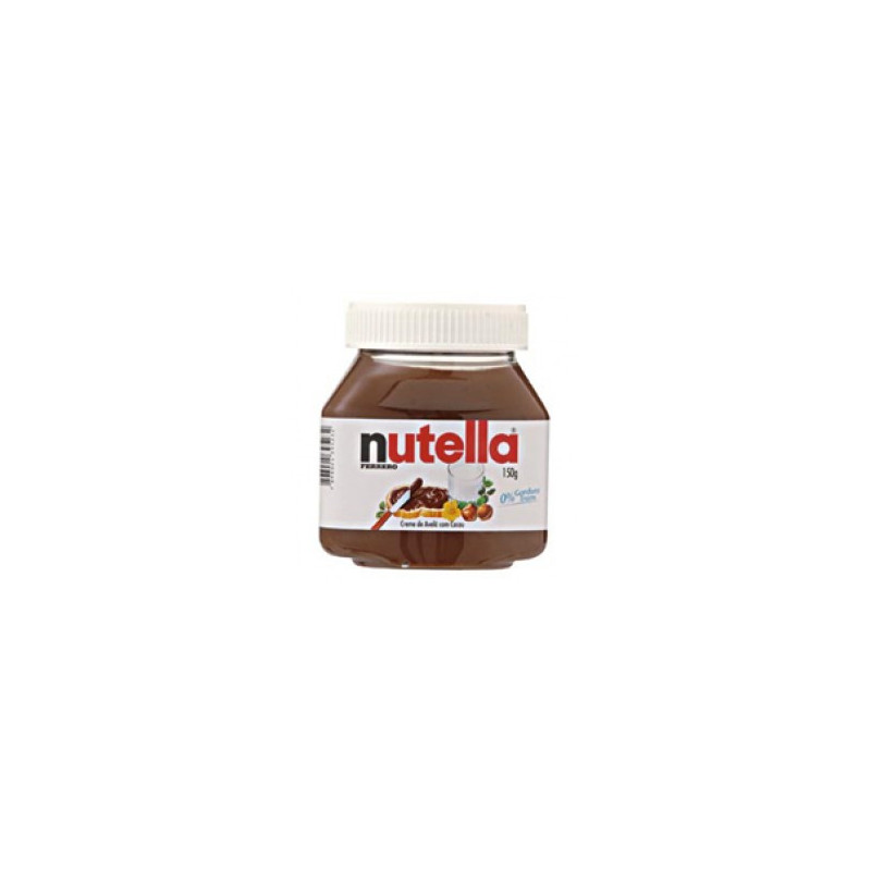 CREME DE AVELÃ COM CACAU NUTELLA POTE 140G