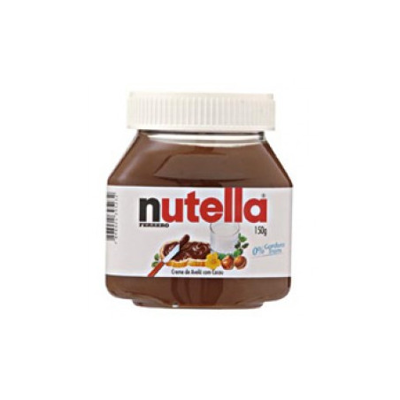 CREME DE AVELÃ COM CACAU NUTELLA POTE 140G