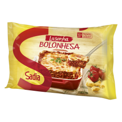LASANHA BOLONHESA SADIA PACOTE 600G