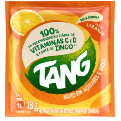 REFRESCO EM PÓ LARANJA TANG PACOTE 18G
