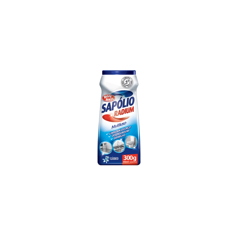 SAPONÁCEO PÓ MULTIUSO CLÁSSICO SAPÓLIO RADIUM FRASCO 300G