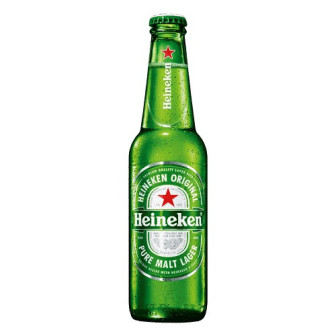 CERVEJA LAGER HEINEKEN GARRAFA 330ML