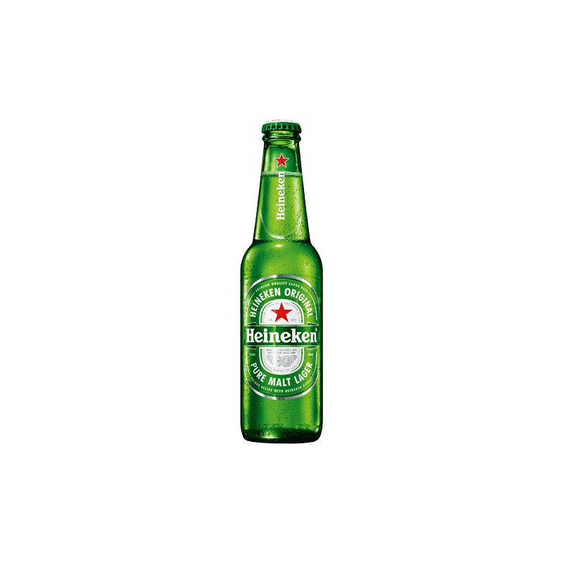 CERVEJA LAGER HEINEKEN GARRAFA 330ML