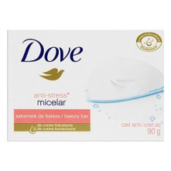 SABONETE BARRA ANTI-STRESS MICELAR DOVE CAIXA 90G