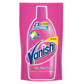 TIRA-MANCHAS GEL MULTIUSO VANISH SACHÊ 500ML REFIL ECONÔMICO