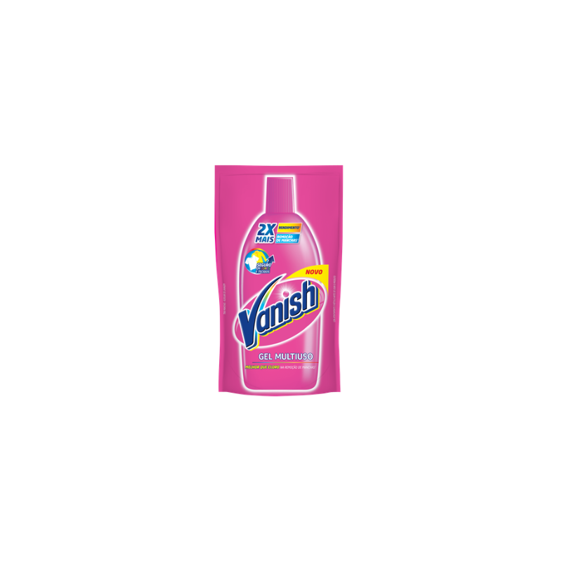 TIRA-MANCHAS GEL MULTIUSO VANISH SACHÊ 500ML REFIL ECONÔMICO
