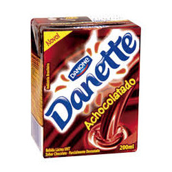 BEBIDA LÁCTEA UHT CHOCOLATE DANETTE CAIXA 200ML