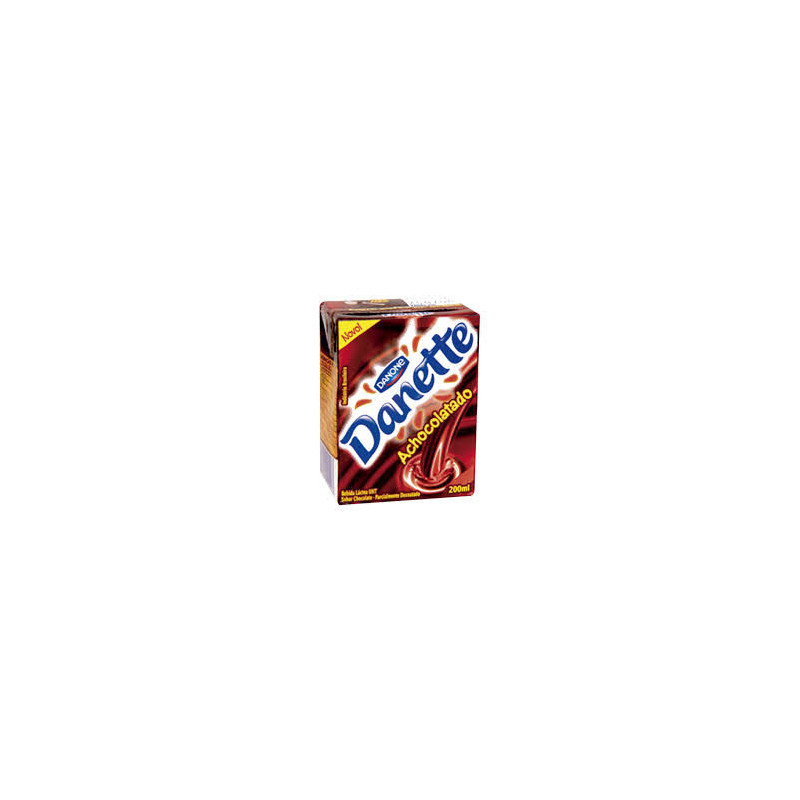 BEBIDA LÁCTEA UHT CHOCOLATE DANETTE CAIXA 200ML