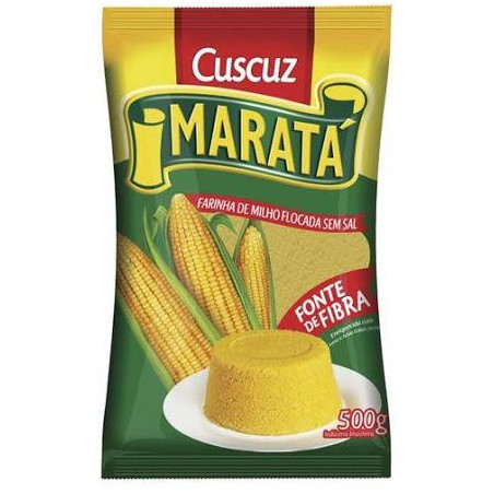 Maratá Farinha de Milho Flocada Maratá Pacote 500g