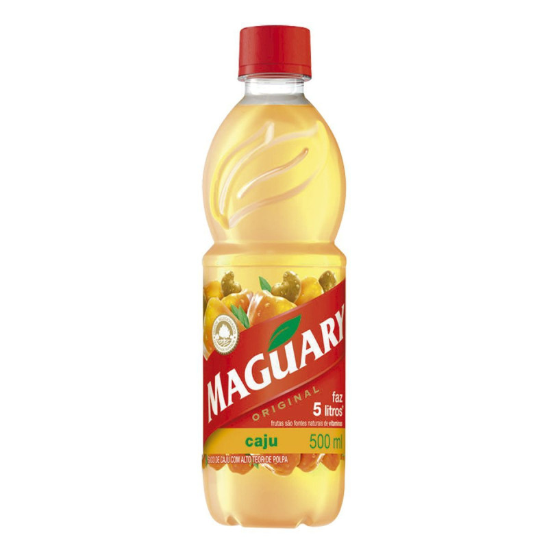 PREPARADO PARA REFRESCO CONCENTRADO CAJU MAGUARY GARRAFA 500ML