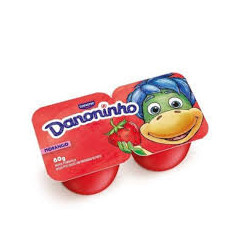 PETIT SUISSE MORANGO DANONINHO BANDEJA 80G 2 UNIDADES