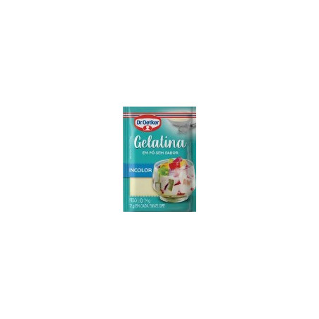 GELATINA EM PÓ SEM SABOR INCOLOR DR. OETKER 24G
