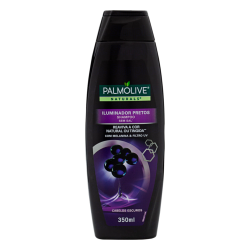 SHAMPOO PALMOLIVE NATURALS PRETOS VIBRANTES FRASCO 350ML