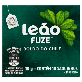 CHÁ BOLDO CHÁ LEÃO CAIXA 10G 10 UNIDADES