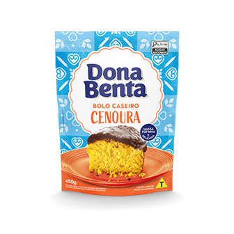 MISTURA PARA BOLO CENOURA DONA BENTA SACHÊ 450G