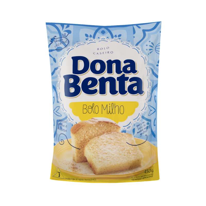 MISTURA PARA BOLO MILHO DONA BENTA SACHÊ 450G