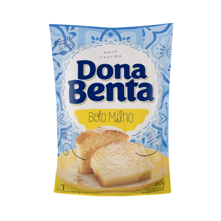 MISTURA PARA BOLO MILHO DONA BENTA SACHÊ 450G