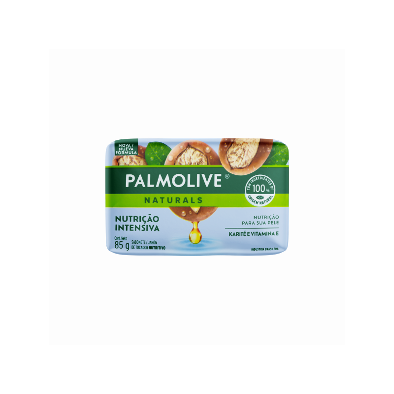 SABONETE BARRA NUTRIÇÃO INTENSIVA PALMOLIVE NATURALS ENVOLTÓRIO 85G