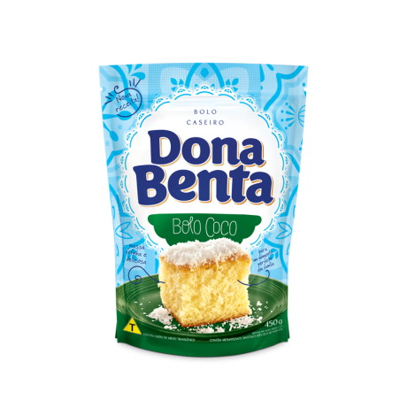 MISTURA PARA BOLO COCO DONA BENTA SACHÊ 450G