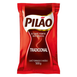 CAFÉ TORRADO E MOÍDO TRADICIONAL PILÃO PACOTE 500G
