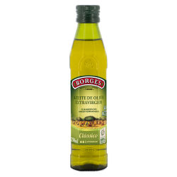 AZEITE DE OLIVA EXTRA VIRGEM CLÁSSICO ESPANHOL BORGES VIDRO 250ML