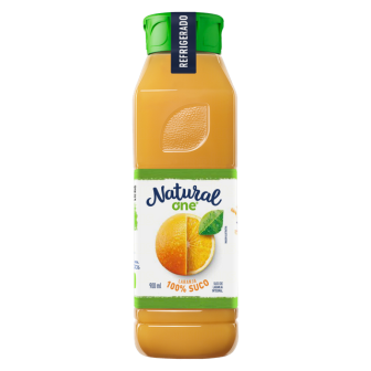 SUCO INTEGRAL LARANJA NATURAL ONE REFRIGERADO GARRAFA 900ML