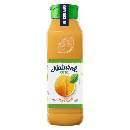 SUCO INTEGRAL LARANJA NATURAL ONE REFRIGERADO GARRAFA 900ML