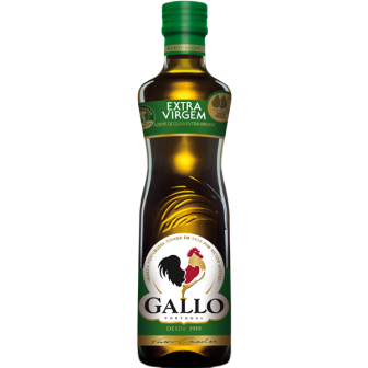 AZEITE DE OLIVA EXTRA VIRGEM CLÁSSICO PORTUGUÊS GALLO VIDRO 500ML